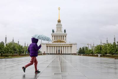 Кратковременные дожди с грозами ожидаются в Москве 15 мая