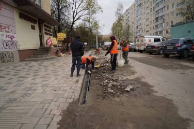 В Красноярске до конца лета благоустроят несколько пешеходных зон