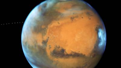 Китайский марсоход успешно приземлился на поверхность Красной планеты