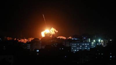 Израиль атаковал штаб внутренней безопасности ХАМАС