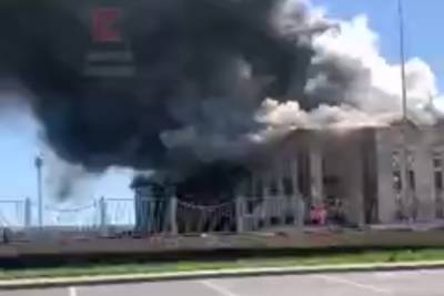 На Кубани возбудили уголовное дело по факту пожара в неэксплуатируемом здании детсада