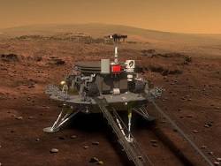 Китай впервые посадил зонд на Марсе, и теперь американский ровер там не одинок
