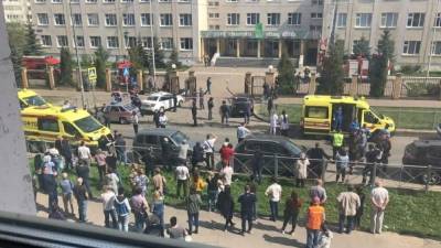 Опубликована запись разговоров школьников в момент стрельбы в казанской школе