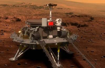 Китай впервые в истории совершил успешную посадку космического аппарата на Марсе
