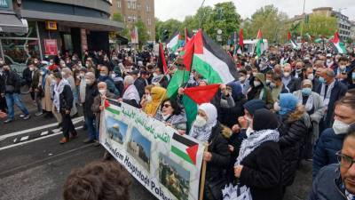 Антисемитская демонстрация в Берлине: «В Израиль нужно стрелять!»