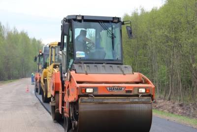 40 рабочих ремонтируют автодорогу Дедовичи – Дно – Костыжицы