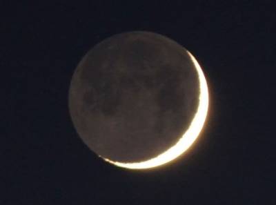 Два дня подряд жители Башкирии смогут наблюдать пепельный свет Луны