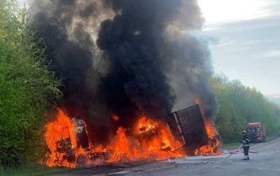 В Хмельницкой области произошло масштабное ДТП на трассе с возгоранием. Четверо погибших