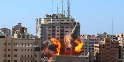 Израиль авиаударом снес здание с офисом АР в Газе, на эвакуацию был час, фото, видео - ТЕЛЕГРАФ