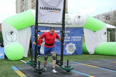 В столице прошел Открытый кубок Министра внутренних дел Украины по стронгмену-2021