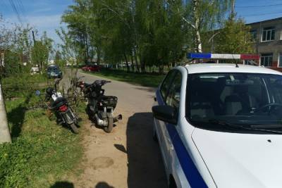 В Тверской области ловили подростков на мотоциклах