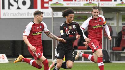 «Бавария» сыграла вничью с «Фрайбургом» в матче Бундеслиги