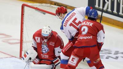 Сборная Чехии разгромила команду России в матче Еврохоккейтура