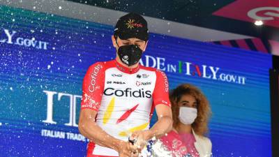 Лафей стал победителем восьмой этап «Джиро д'Италия»