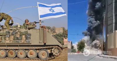 Израиль разбомбил дома трех командиров ХАМАС - видео