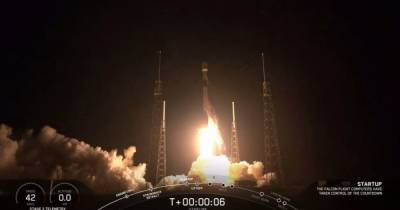 SpaceX запустила на орбиту новую группу интернет-спутников Starlink