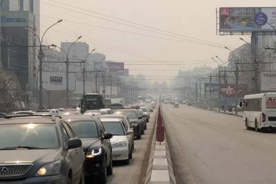 Уровень загрязнения воздуха в Новосибирске 16 мая достиг 6 баллов