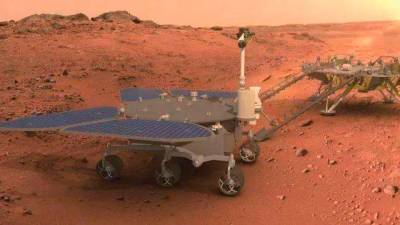 Китайский космический зонд впервые успешно совершил посадку на Марс
