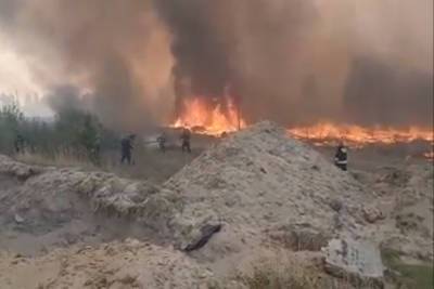 Армия выделила людей и технику для тушения лесных пожаров в Тюменской области