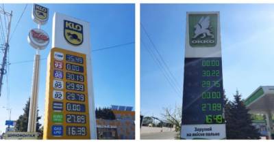 Украинские АЗС прекратили продажу "премиального" топлива из-за госрегулирования цен