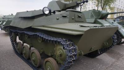 Музей Вадима Задорожного восстановил легкий танк Т-40