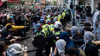 Акции в поддержку Палестины: в Лондоне пострадали 9 полицейских