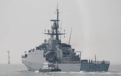 На Черноморском флоте следят за патрульным кораблем Trent ВМС Великобритании
