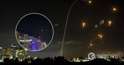 ХАМАС ударил ракетами по Тель-Авиву после двух часов тишины. Видео