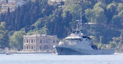 В Черное море вошел английский патрульный корабль