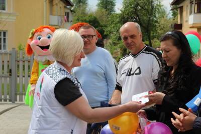 Республиканская акция «Дарим радость!» стартовала в Гродно с праздника для воспитанников домов семейного типа по улице Волковича