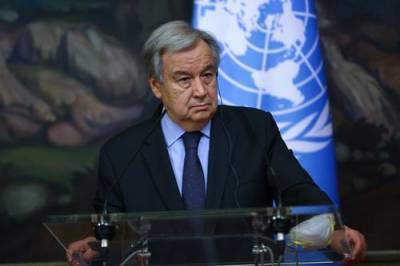 Генсек ООН призвал Израиль и Палестину к переговорам