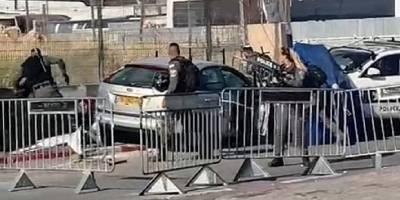 Теракт в Иерусалиме сегодня 16.05.2021 – машина наехала на 6 полицейских, фото - ТЕЛЕГРАФ