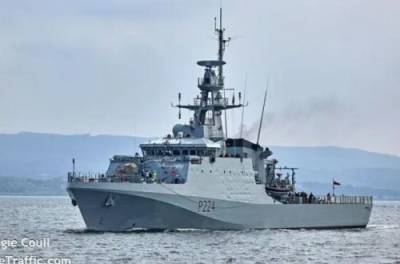 В РФ встревожились из-за патрульного корабля Британии Trent в Черное море