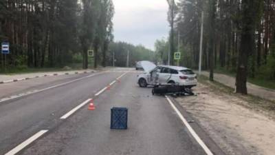 Мотоциклист погиб в ДТП в Воронеже