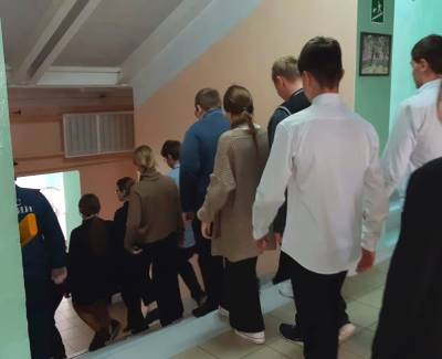В Смоленской области детей учили эвакуироваться