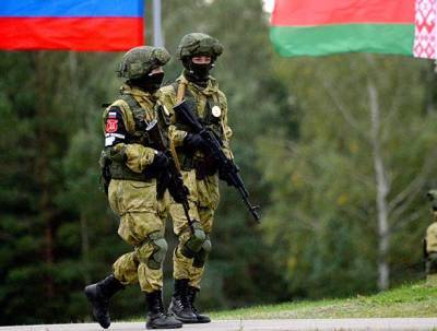 Военные России и Белоруссии готовятся к возможным вариантам развития обстановки