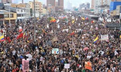 Профсоюзы Колумбии анонсировали масштабные акции протеста