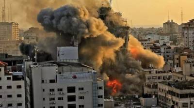 Израиль уничтожил базу военной разведки ХАМАС в Секторе Газа