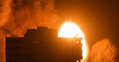 Израиль нанес мощный авиаудар по объектам ХАМАС в Газе