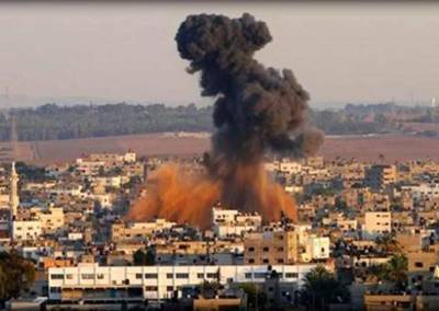 Палестинцы нанесли удар по Израилю 400-килограммовой боеголовкой