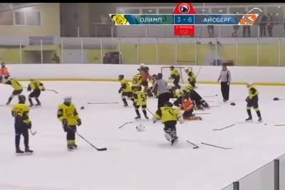 В Саратове хоккейный матч подростков Горячего Ключа и Самары закончилась дракой