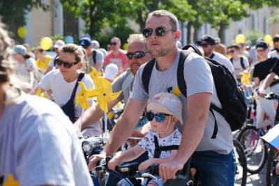В астраханском велопараде приняли участие 5 тысяч человек