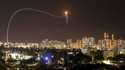 Израиль заявил о запуске 60 ракет из сектора Газа за ночь