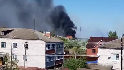 В Ульяновской области ликвидировали пожар на территории бывшего лесокомбината
