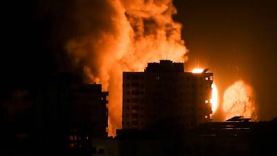 ВВС Израиля нанесли мощный удар по объектам ХАМАСа в Газе