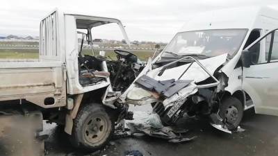 Девять человек пострадали в ДТП с грузовиком в Красноярском крае