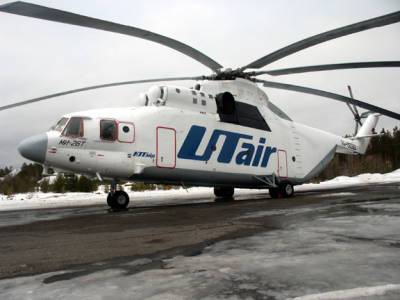 В тушении тюменских лесных пожаров задействовали вертолет МИ-26