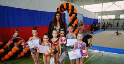 Чеховские гимнастки завоевали 12 медалей в турнире по художественной гимнастике