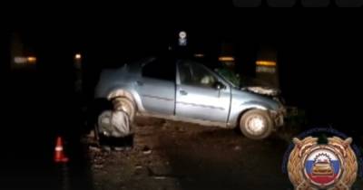 Под Правдинском водитель Renault из-за тумана врезался в дерево и погиб