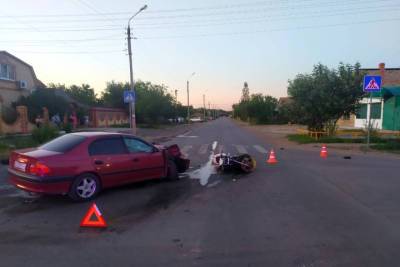 Астраханец на иномарке насмерть сбил мотоциклиста